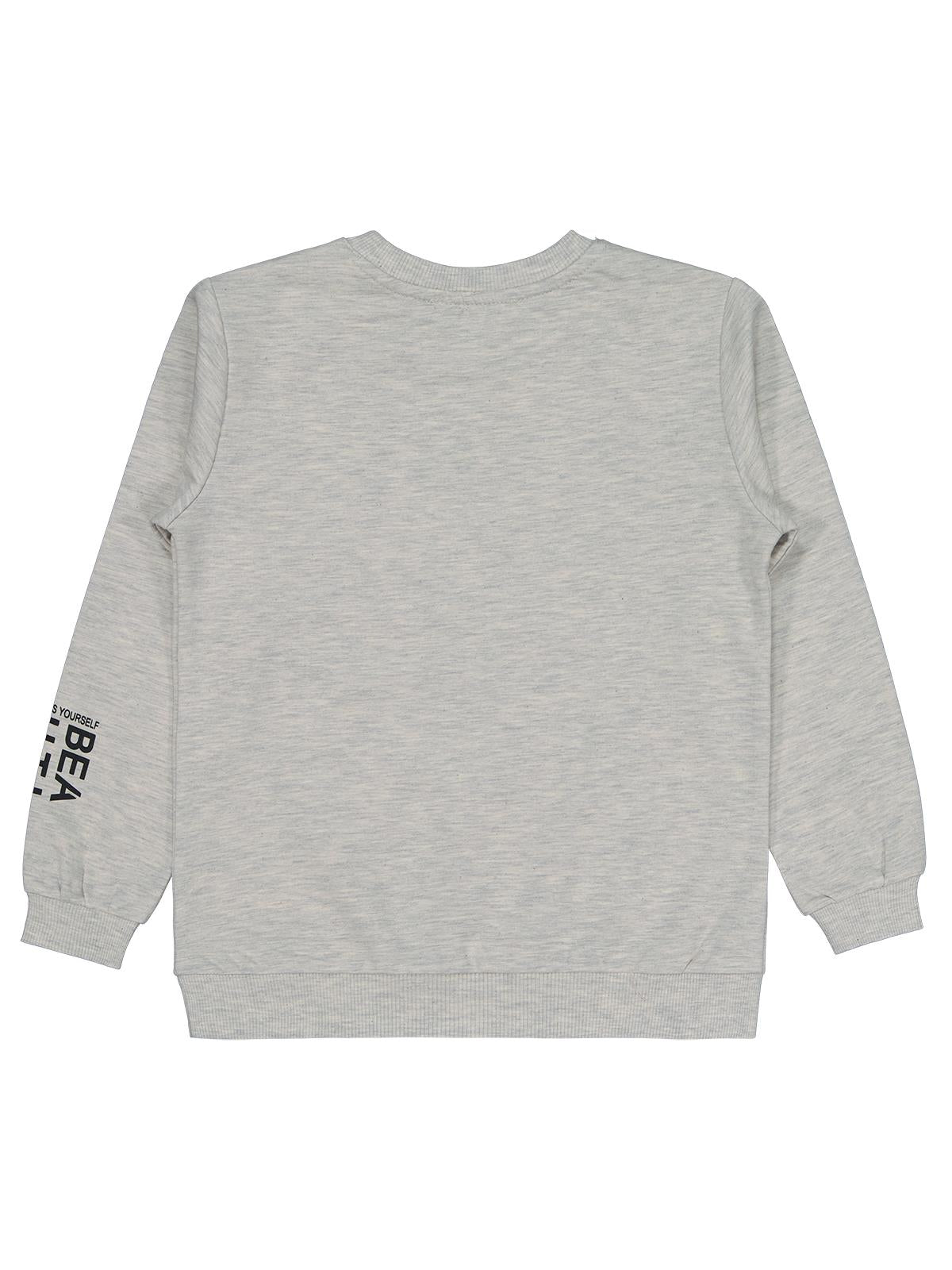 Civil Girls Basic 6-9 Yaş Sweatshirt - Ekru