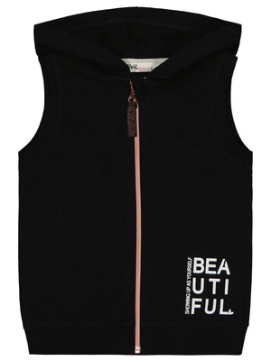 Civil Girls Basic 2-5 Yaş Yelek - Siyah