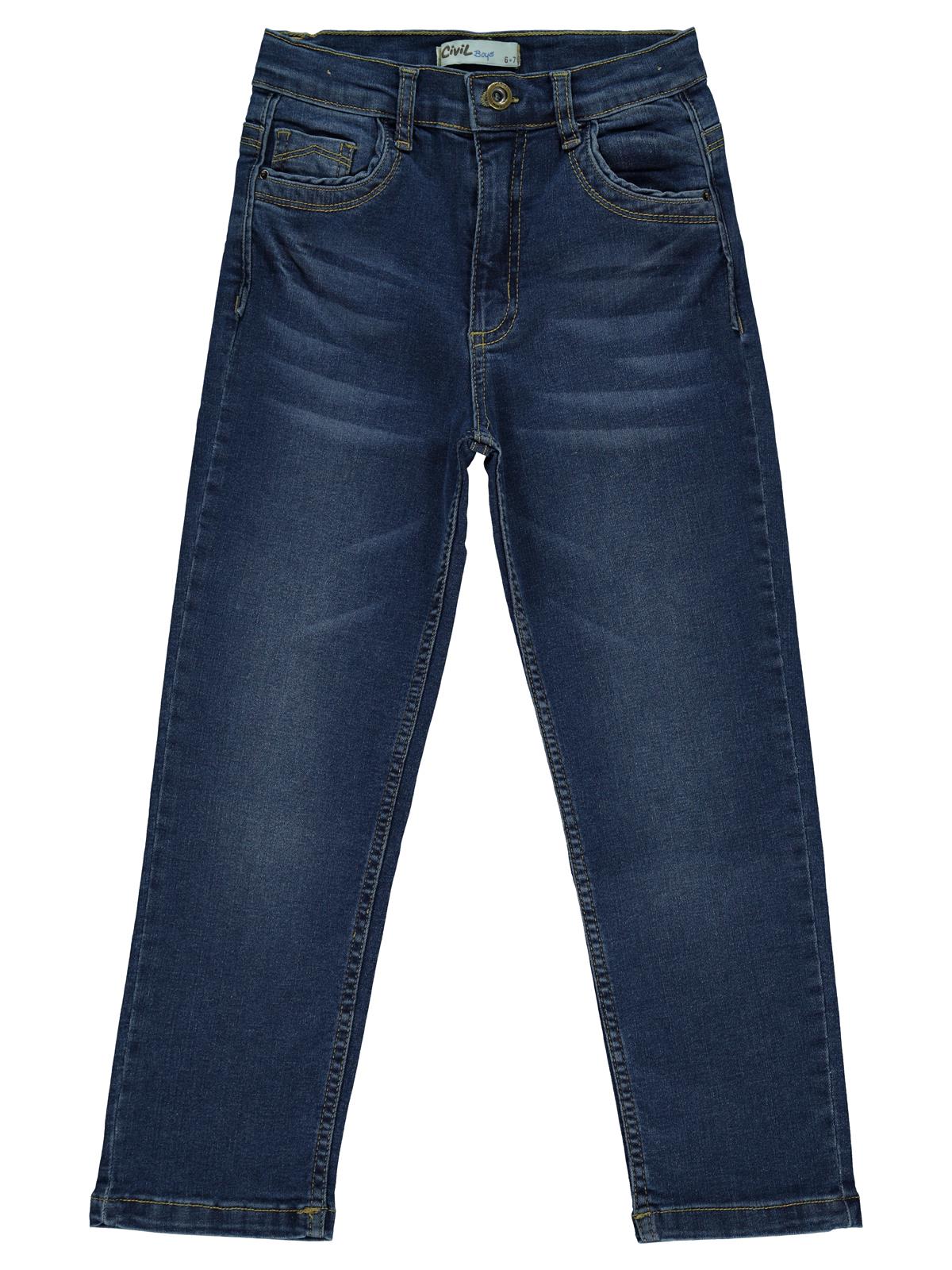 Civil Boys Basic 5 Cep 10-13 Yaş Pantolon - Mavi