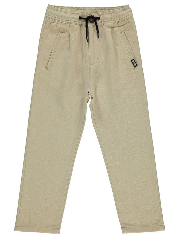 Civil Boys New Styl Armalı Beli Lastikli 10-13 Yaş Pantolon - Bej