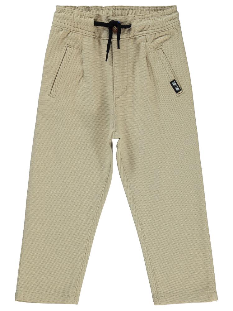 Civil Boys New Styl Armalı Beli Lastikli 2-5 Yaş Pantolon - Bej
