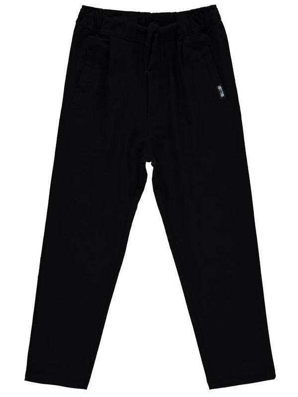 Civil Boys New Styl Armalı Beli Lastikli 10-13 Yaş Pantolon - Siyah