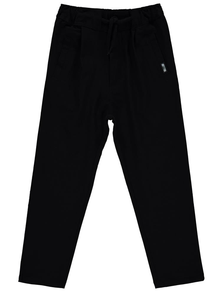 Civil Boys New Styl Armalı Beli Lastikli 6-9 Yaş Pantolon - Siyah