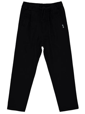 Civil Boys New Styl Armalı Beli Lastikli 6-9 Yaş Pantolon - Siyah