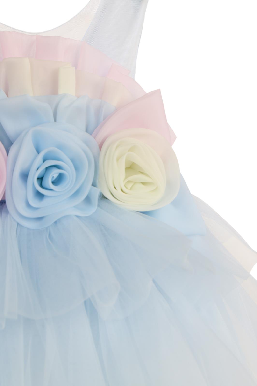 Civil Girls 2-5 Yaş Abiye - Mavi