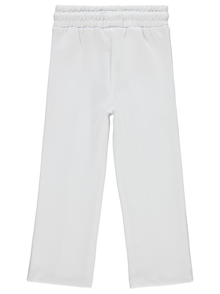 Civil Girls Leopar Baskılı 2-5 Yaş Eşofman Altı - Beyaz