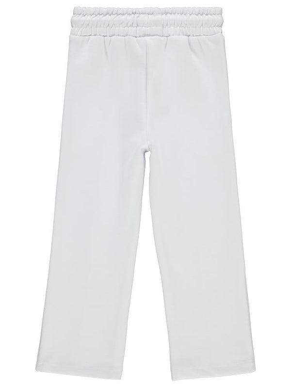 Civil Girls Leopar Baskılı 2-5 Yaş Eşofman Altı - Beyaz