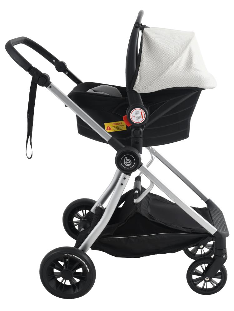 Baby Enzo Long Travel Sistem Bebek Arabası - Gri