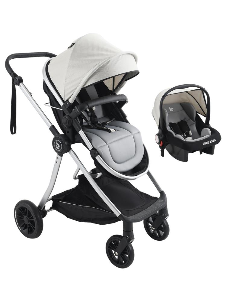 Baby Enzo Long Travel Sistem Bebek Arabası - Gri