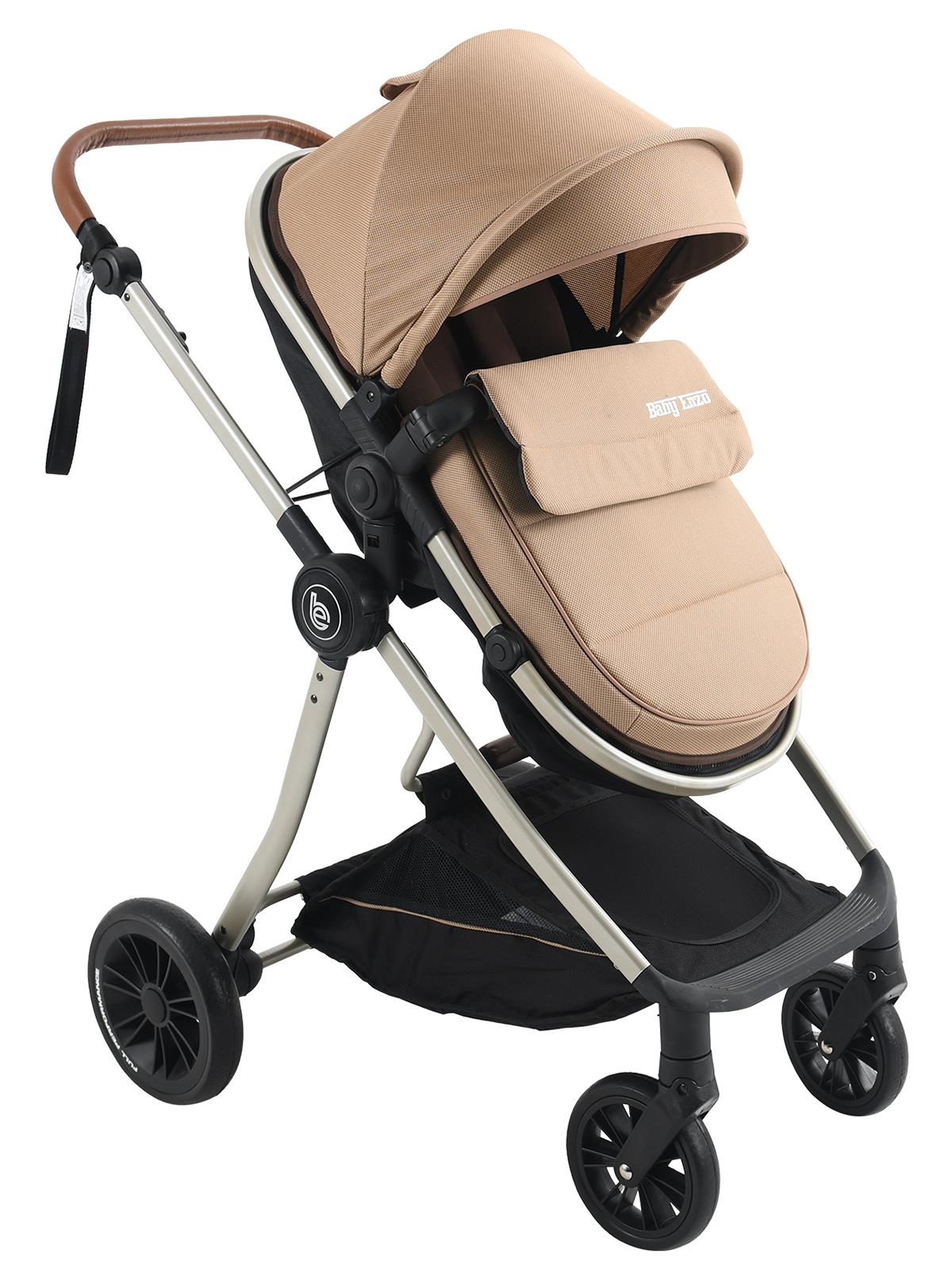 Baby Enzo Long Travel Sistem Bebek Arabası - Kahverengi