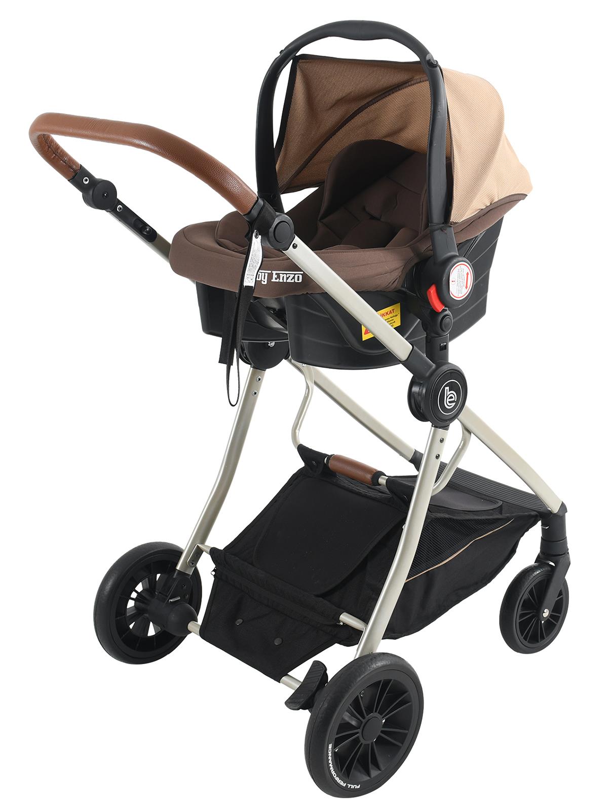 Baby Enzo Long Travel Sistem Bebek Arabası - Kahverengi