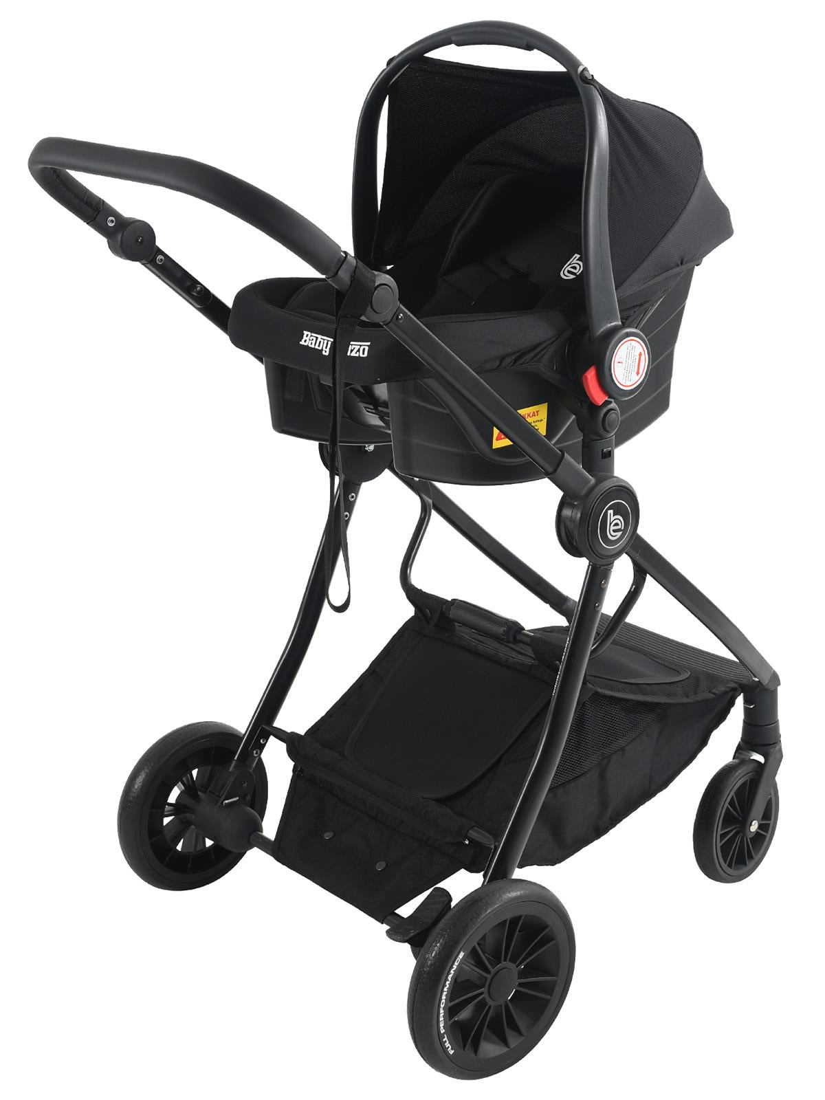 Baby Enzo Long Travel Sistem Bebek Arabası - Siyah