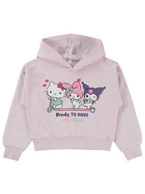 Kuromi 6-9 Yaş Sweatshirt - Lila