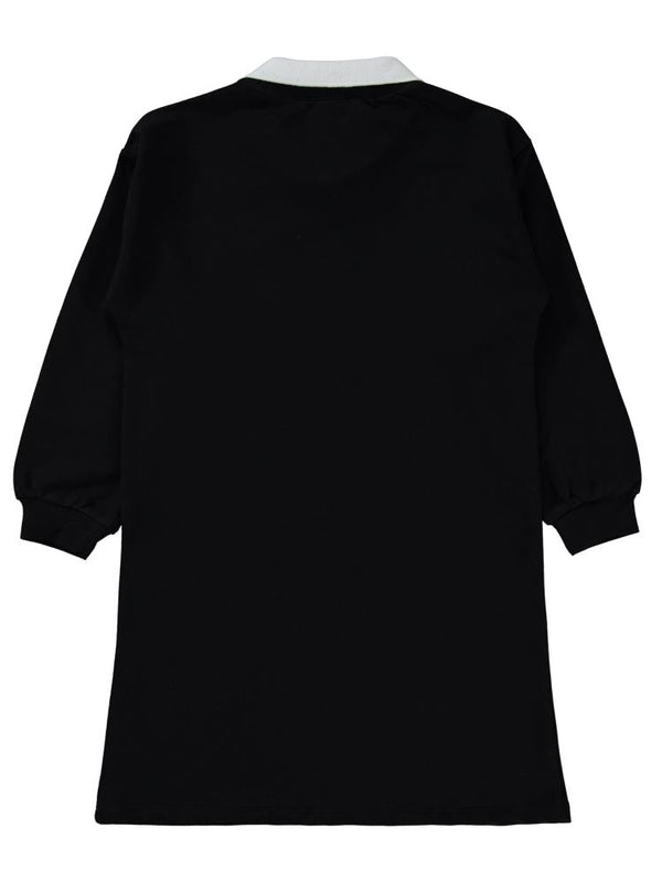 Kuromi 6-9 Yaş Elbise - Siyah