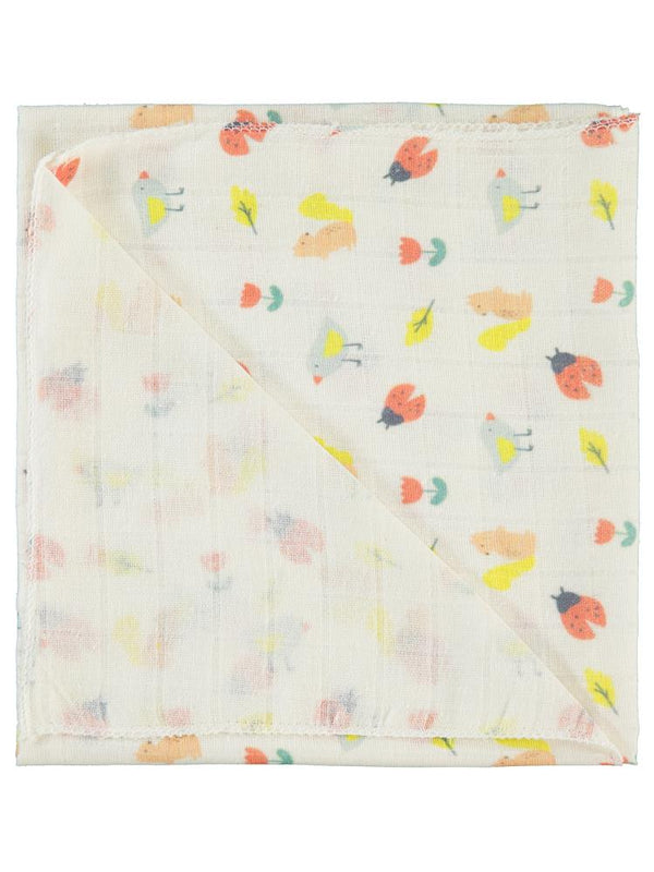 Civil Baby Uğur Böceği Empirme 75X75Cm Battaniye - Ekru