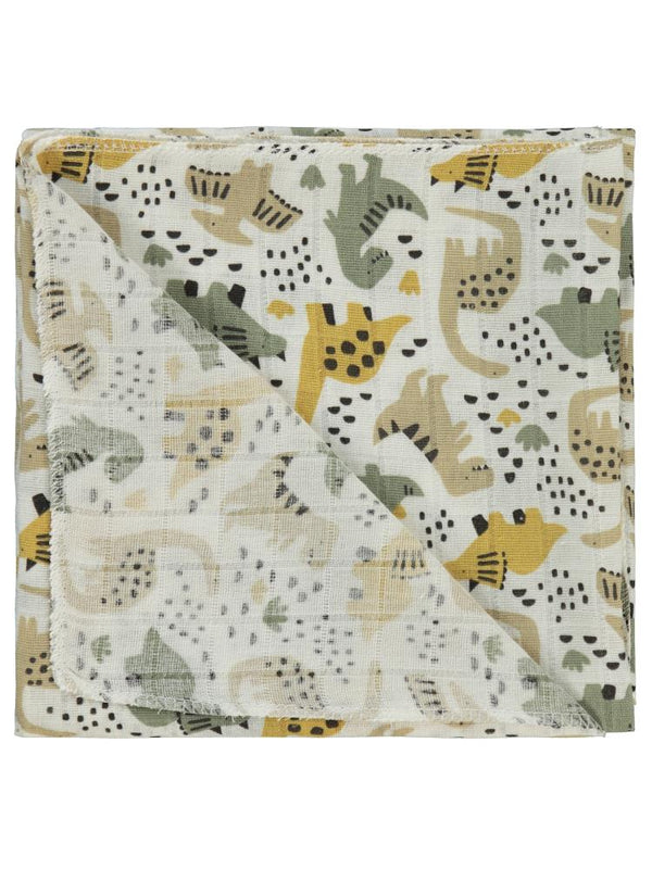 Civil Baby Dinazor Empirme 75X75Cm Battaniye - Ekru