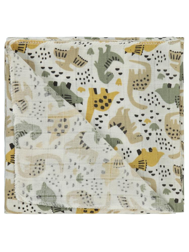 Civil Baby Dinazor Empirme 75X75Cm Battaniye - Ekru