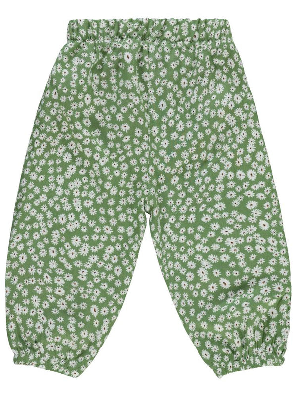 Civil Baby Çiçek Empirmeli 6-18 Ay Pantolon - Yeşil