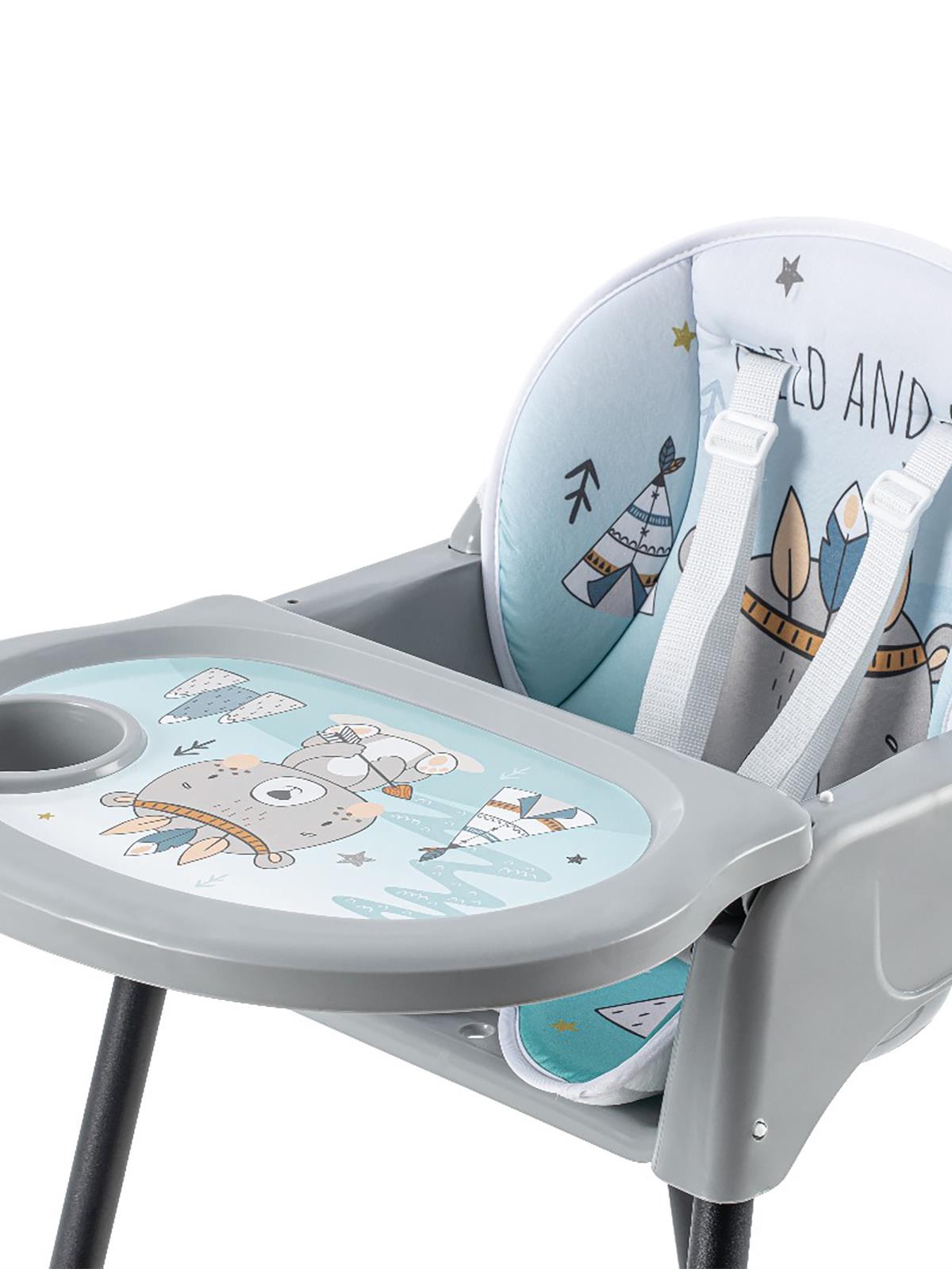 Kujju Safeline Eco 2 in1 Mama Sandalyesi  - Gri