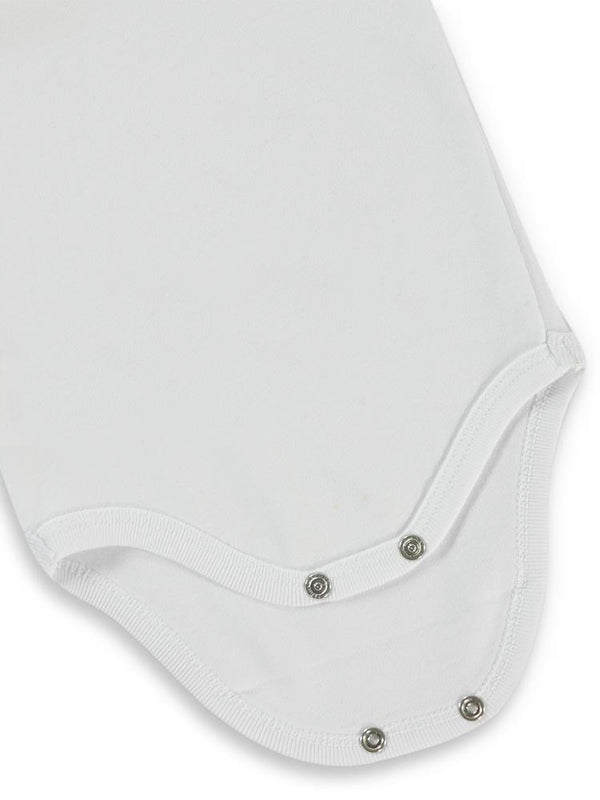 Civil Baby Düz Sıfır Kol 3 lü 0-3 Ay Çıtçıtlı Badi - Beyaz