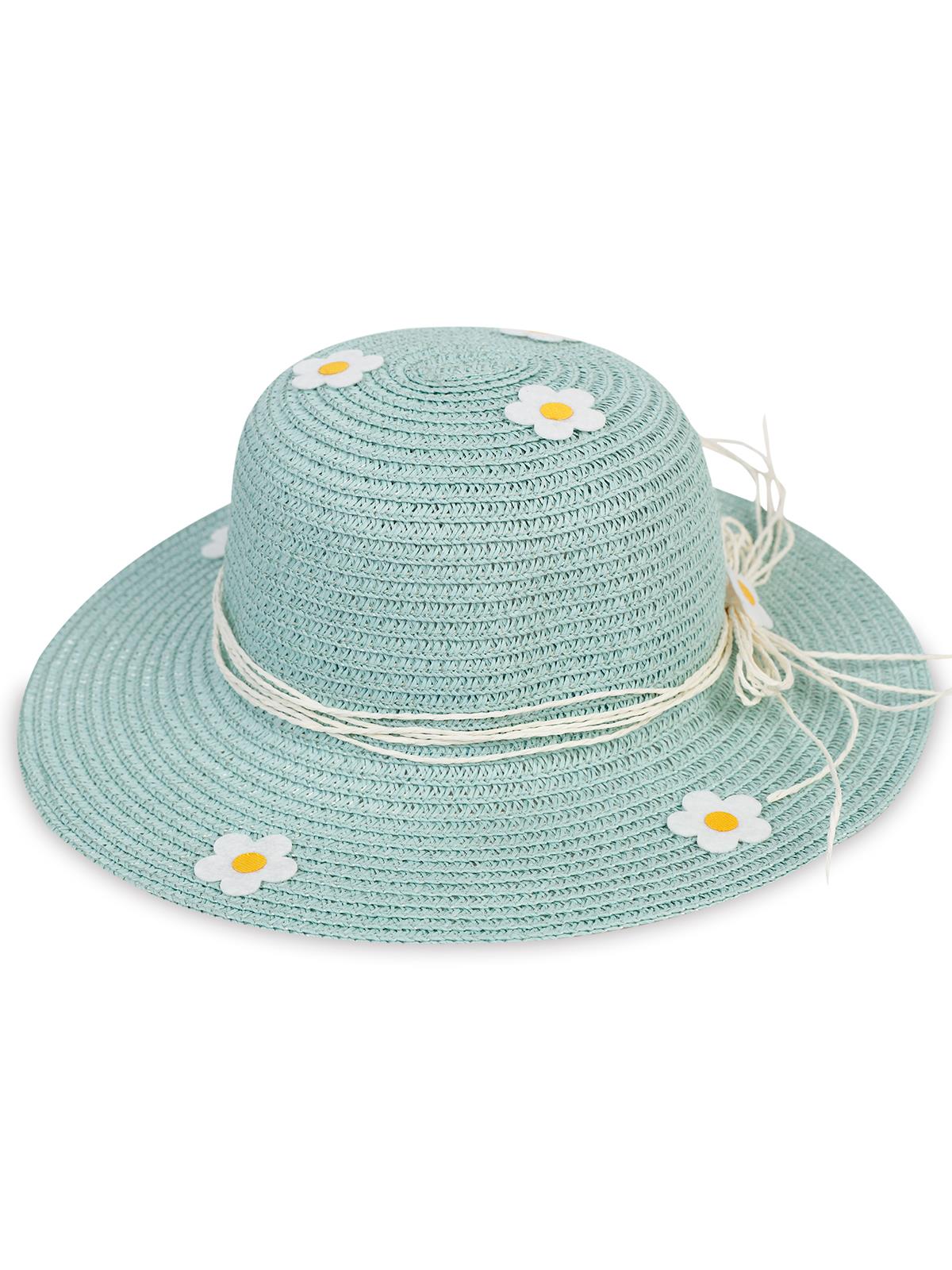 Civil Girls 6-9 YAŞ KIZ HASIR ŞAPKA - Yeşil