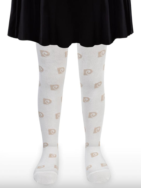 Pierre Cardin 3-11 Yaş Kız Çocuk Külotlu Çorap - Ekru