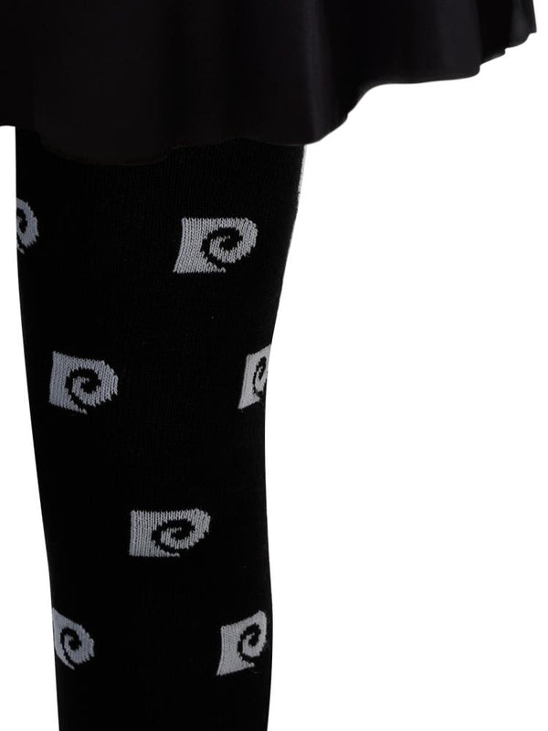 Pierre Cardin 3-11 Yaş Kız Çocuk Külotlu Çorap - Siyah