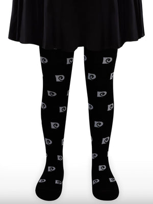 Pierre Cardin 3-11 Yaş Kız Çocuk Külotlu Çorap - Siyah