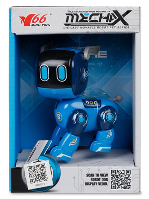 Seher Oyuncak Işıklı ve Sesli Robot Köpek - Mavi