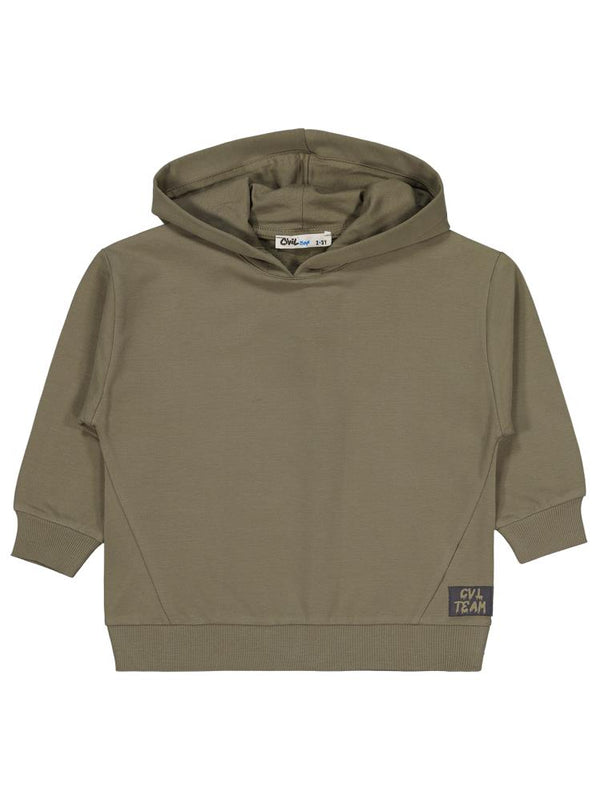 Civil Boys Cvl Team Etiketli 2-5 Yaş Sweatshirt - Haki