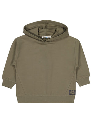 Civil Boys Cvl Team Etiketli 2-5 Yaş Sweatshirt - Haki