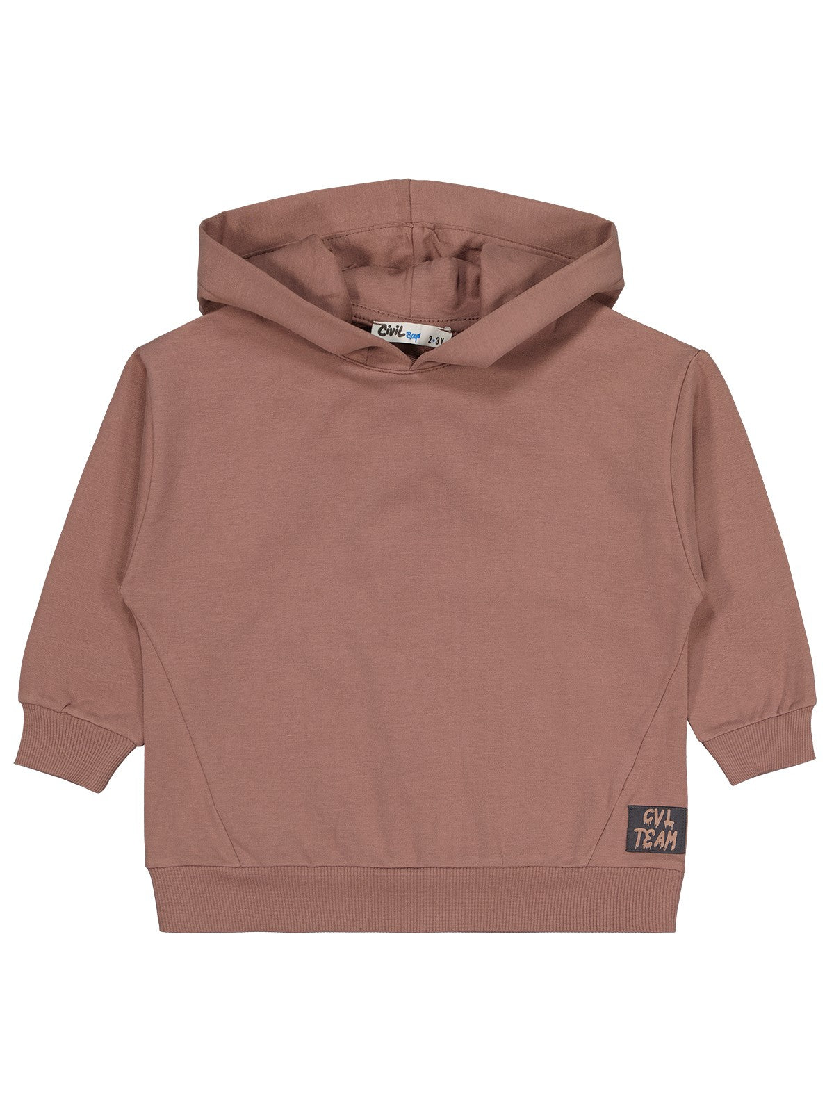 Civil Boys Cvl Team Etiketli 2-5 Yaş Sweatshirt - Kahverengi