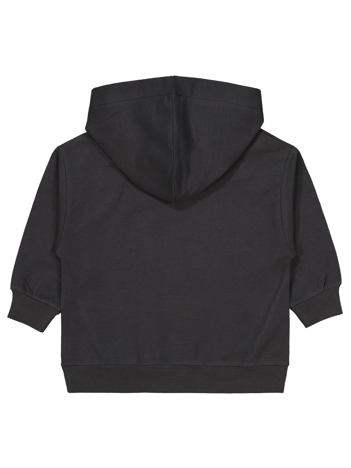 Civil Erkek Çocuk Cvl Team Etiketli Sweatshirt | Fırçalı 2 İp | Okul Kreş ve Günlük Kullanım - Gri