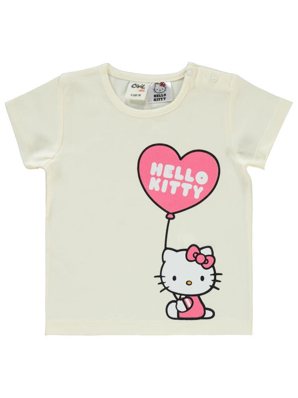 Hello Kitty Baskılı 6-18 Ay Takım - Pembe