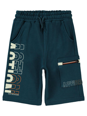 Civil Boys Actıon Baskılı 6-9 Yaş Kapri - Yeşil