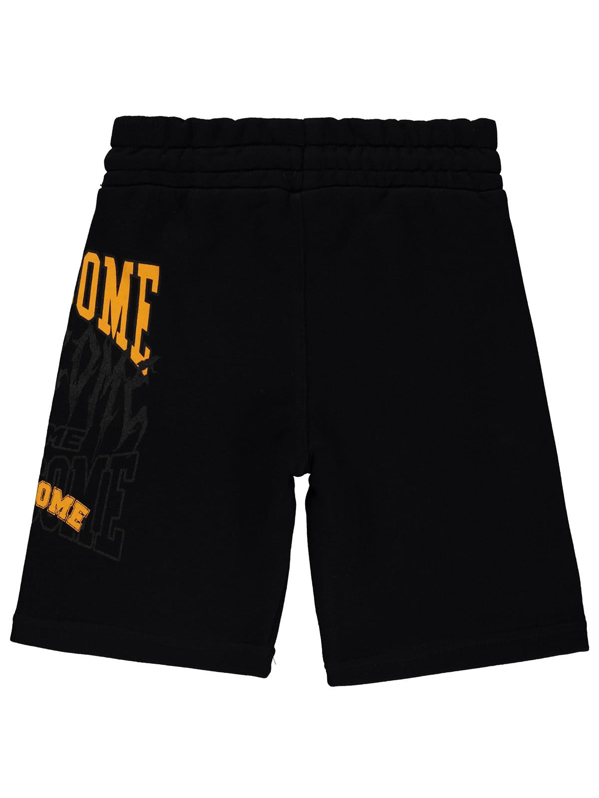 Civil Boys Over Baskılı 10-13 Yaş Kapri - Siyah