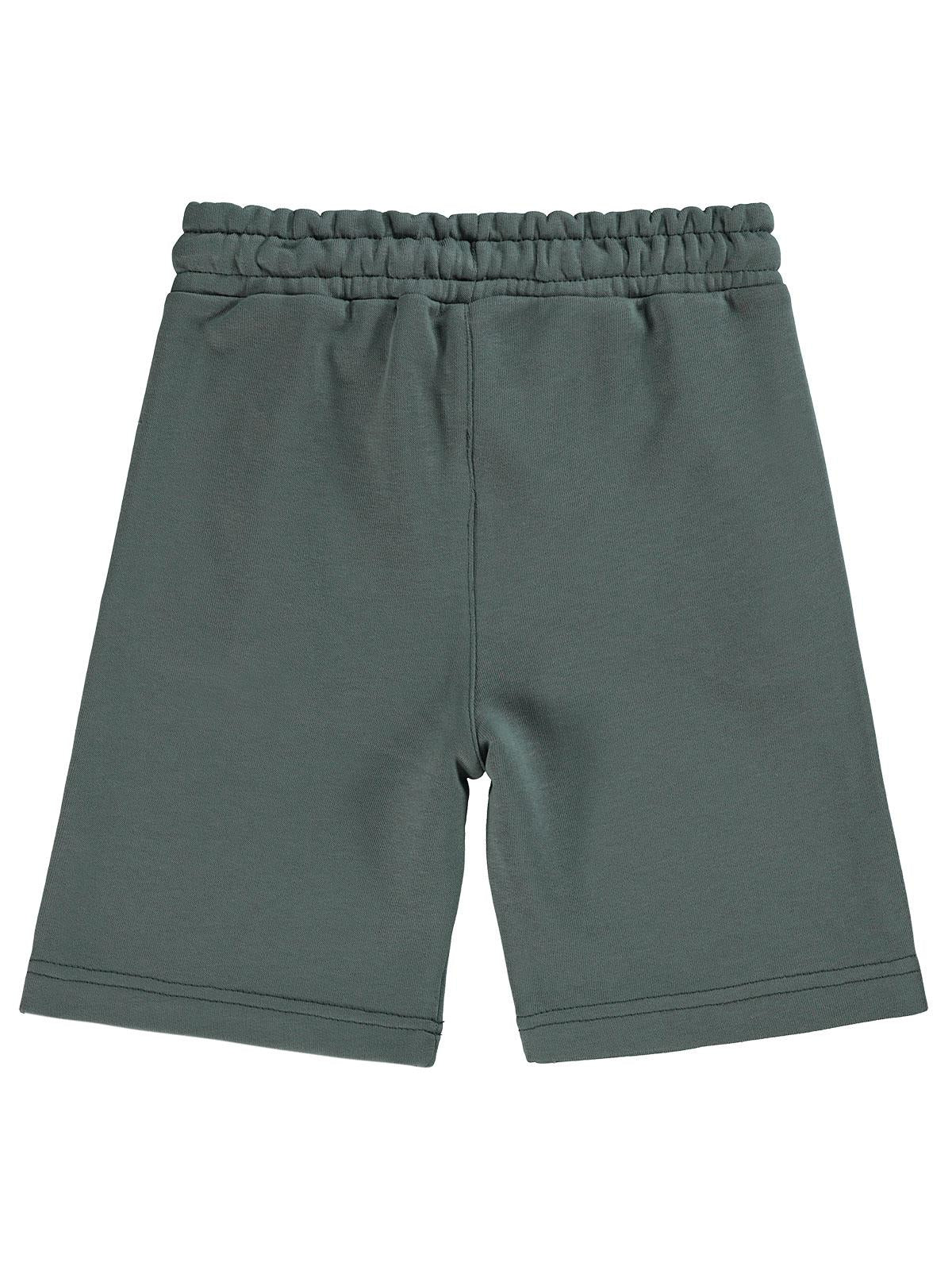 Civil Boys Yazı Baskılı Biyeli 10-13 Yaş Kapri - Gri