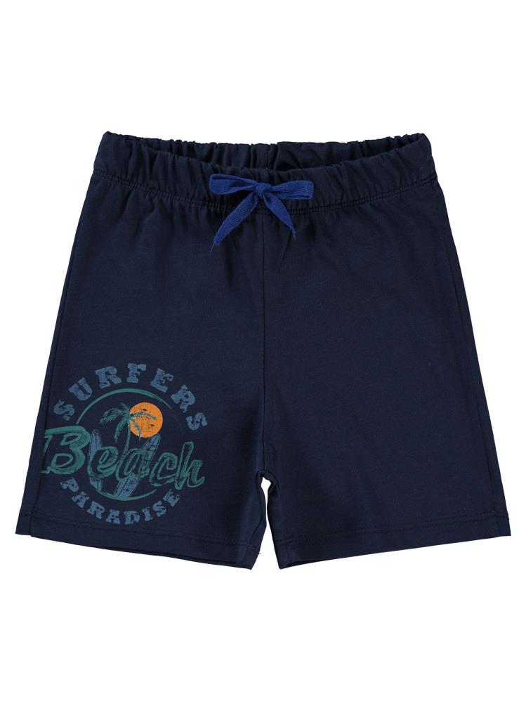 Civil Boys Surfers Beach Baskılı 2-5 Yaş Şort - Mavi