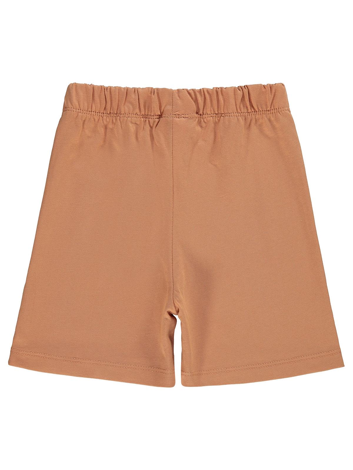 Civil Boys Köpek Balığı Baskılı 2-5 Yaş Şort - Turuncu