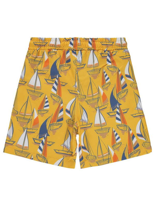Civil Boys Erkek Çocuk Deniz Şortu 6-9 Yaş - Sarı