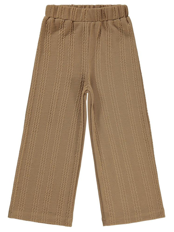 Civil Girls Bol Paça 10-13 Yaş Pantolon - Bej