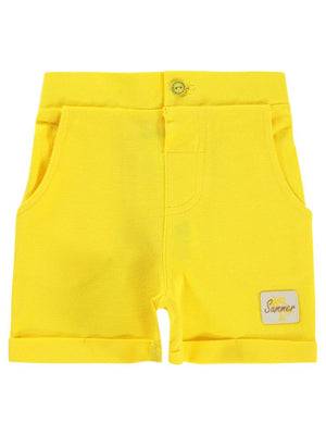 Civil Baby Süs Etiketli 6-18 Ay Şort - Sarı