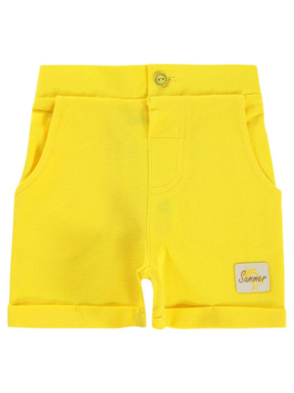 Civil Baby Süs Etiketli 6-18 Ay Şort - Sarı