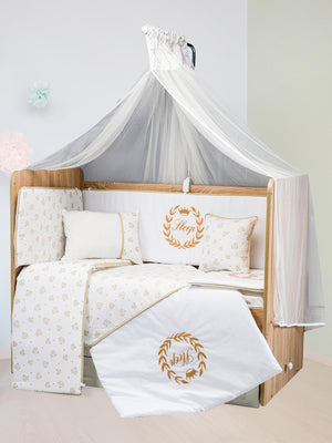 Aras Bebe Sleep Uyku Seti 60x120 Cm - Kahverengi