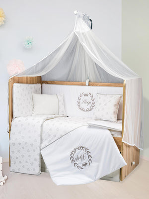 Aras Bebe Sleep Uyku Seti 70x130 Cm - Gri