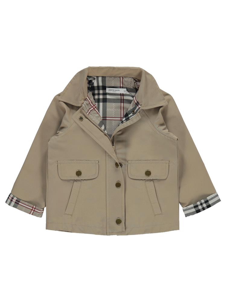 Pierre Cardin Trençkot 2-5 Yaş Ceket - Bej