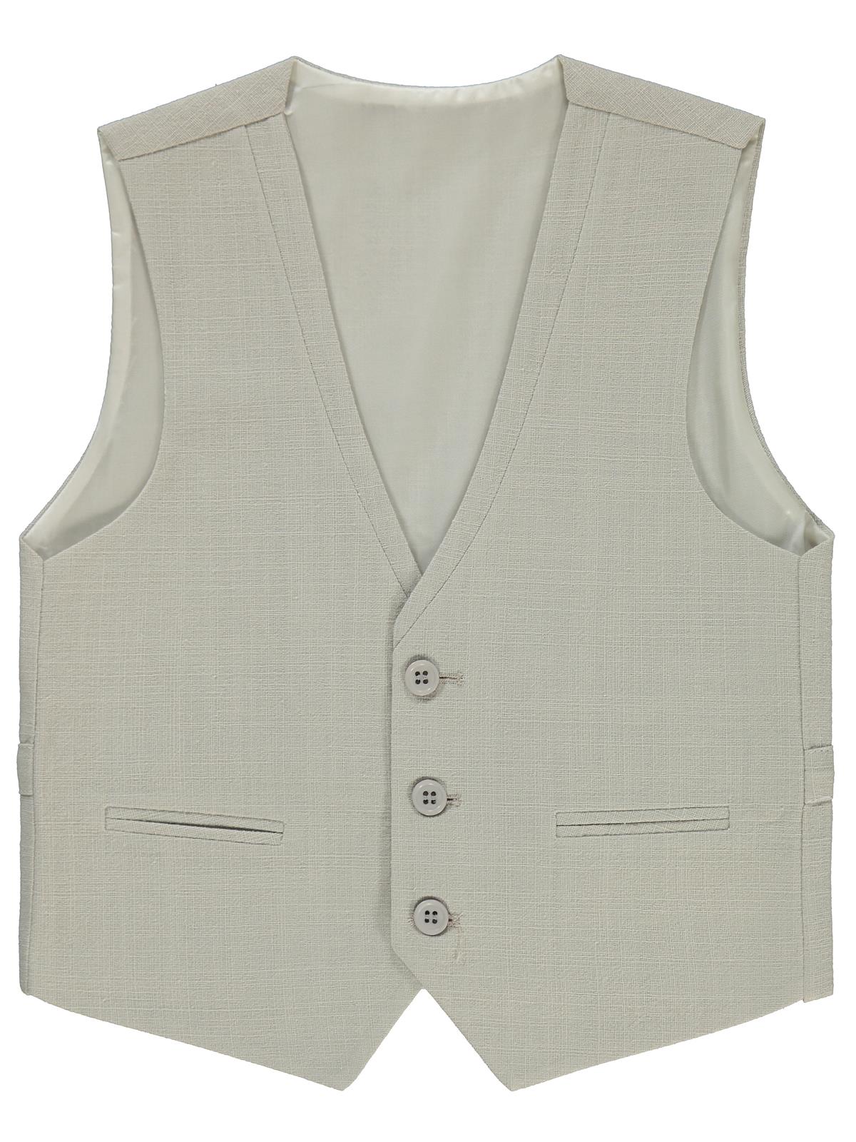 Civil Boys Klasik 10-13 Yaş Yelek - Bej