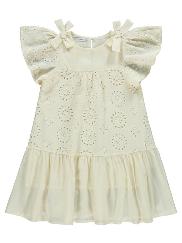 Pierre Cardin 6-9 Yaş Elbise - Ekru