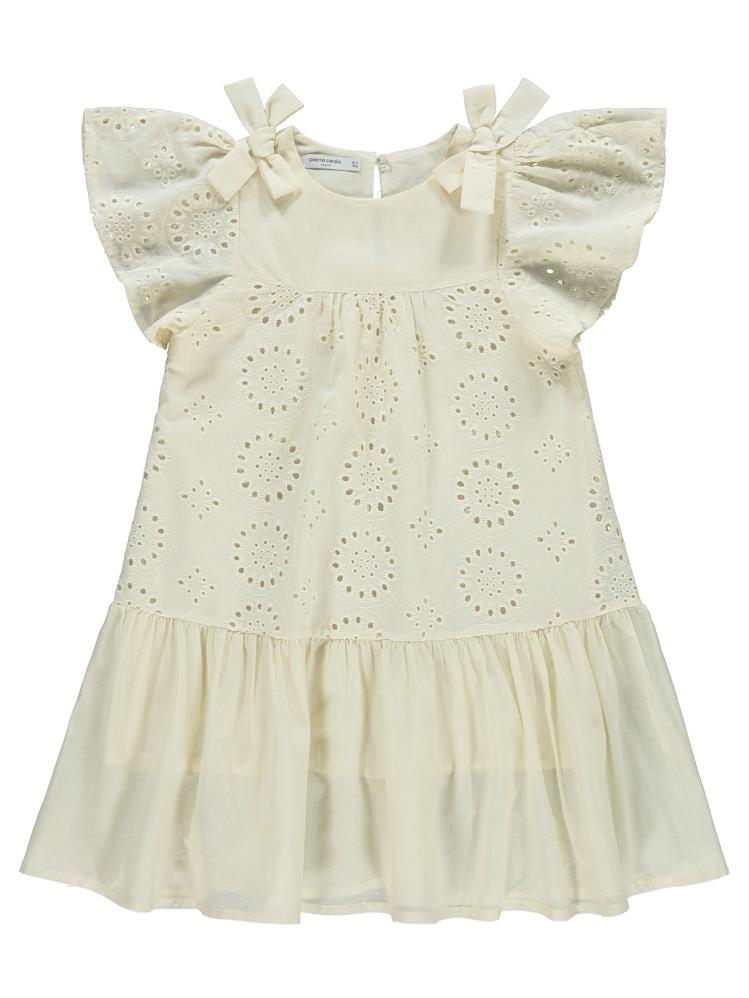 Pierre Cardin 6-9 Yaş Elbise - Ekru