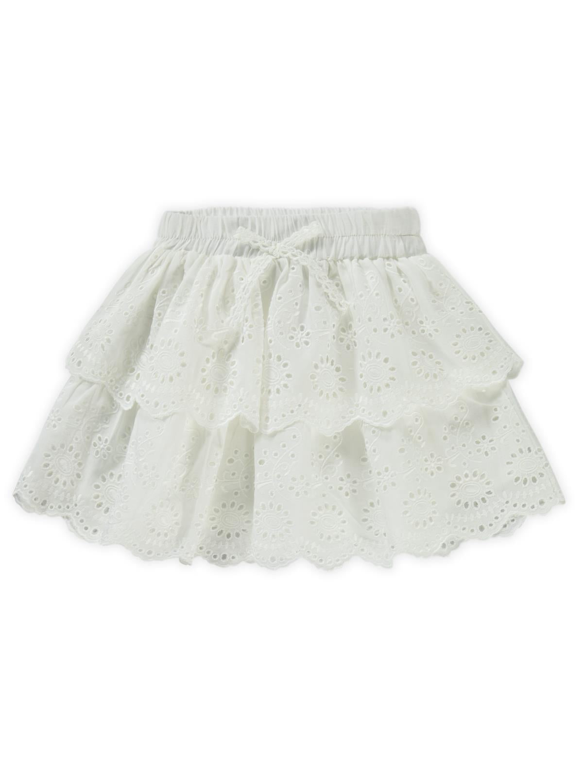 Pierre Cardin 2-5 Yaş Etek - Beyaz
